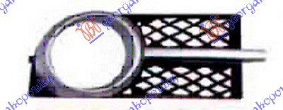 RESETKA PREDNJEG BRANIKA HROM (SA MAGLENKOM) CHEVROLET AVEO SEDAN 2007-2012