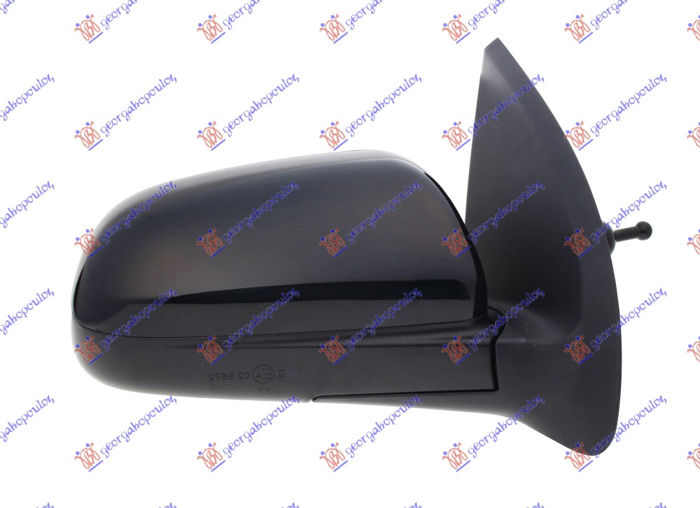 RETROVIZOR MEHANICKI SA SAJLOM (KONVEKSNO STAKLO) CHEVROLET AVEO SEDAN 2007-2012