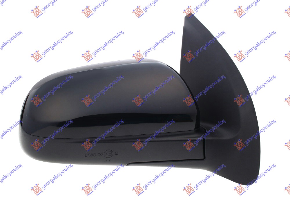 RETROVIZOR ELEKTRICNI SA GREJACEM PM (KONVEKSNO STAKLO) CHEVROLET AVEO SEDAN 2007-2012