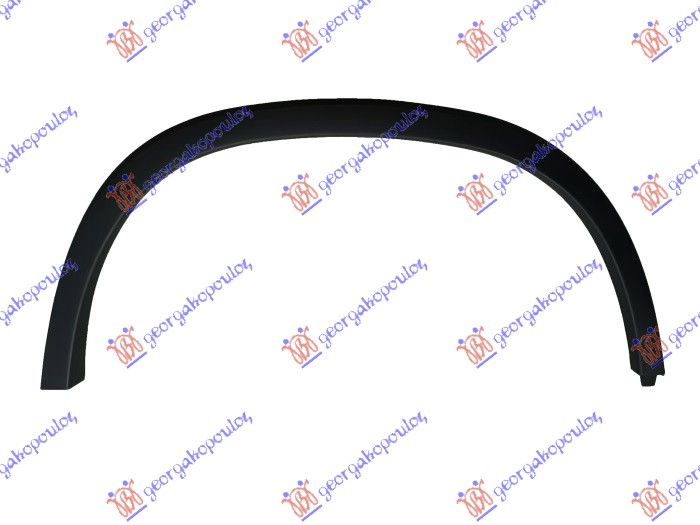 RUB PLASTICNI PREDNJEG BLATOBRANA CHEVROLET TRAX 2013-