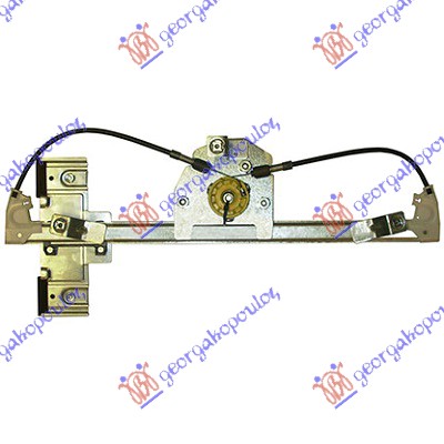 PODIZAC ZADNJEG PROZORA ELEKTRICNI (BEZ MOTORA) (A KVALITET) CHEVROLET ORLANDO 2011-