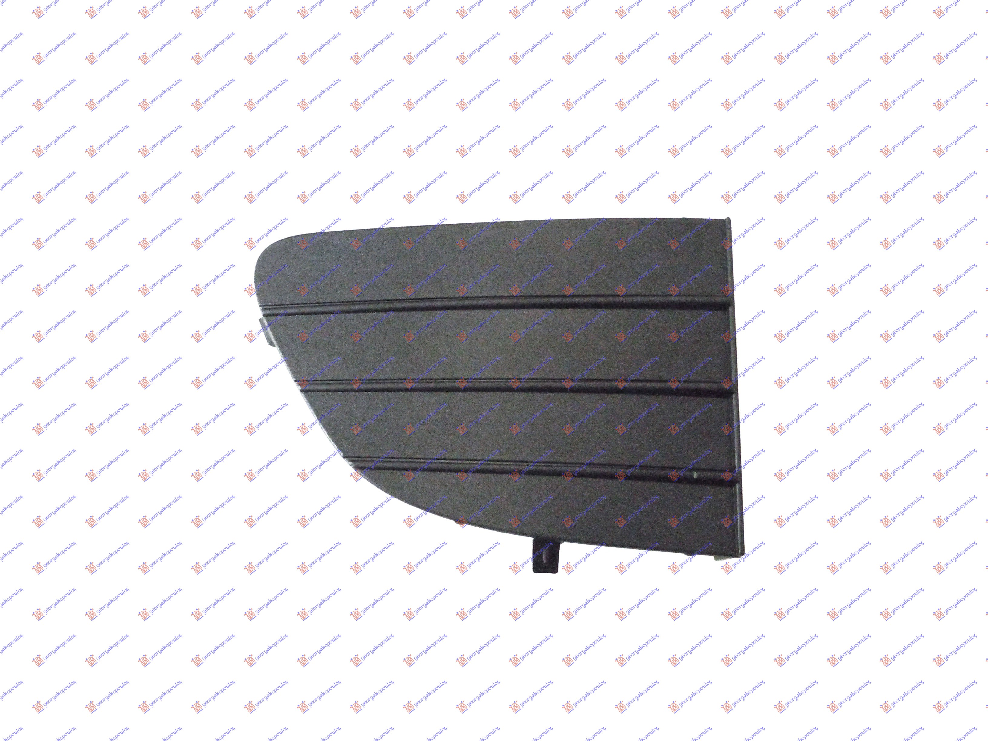 RESETKA PREDNJEG BRANIKA CRNA (BEZ MAGLENKE) FIAT PUNTO EVO 2009-2012 (199)