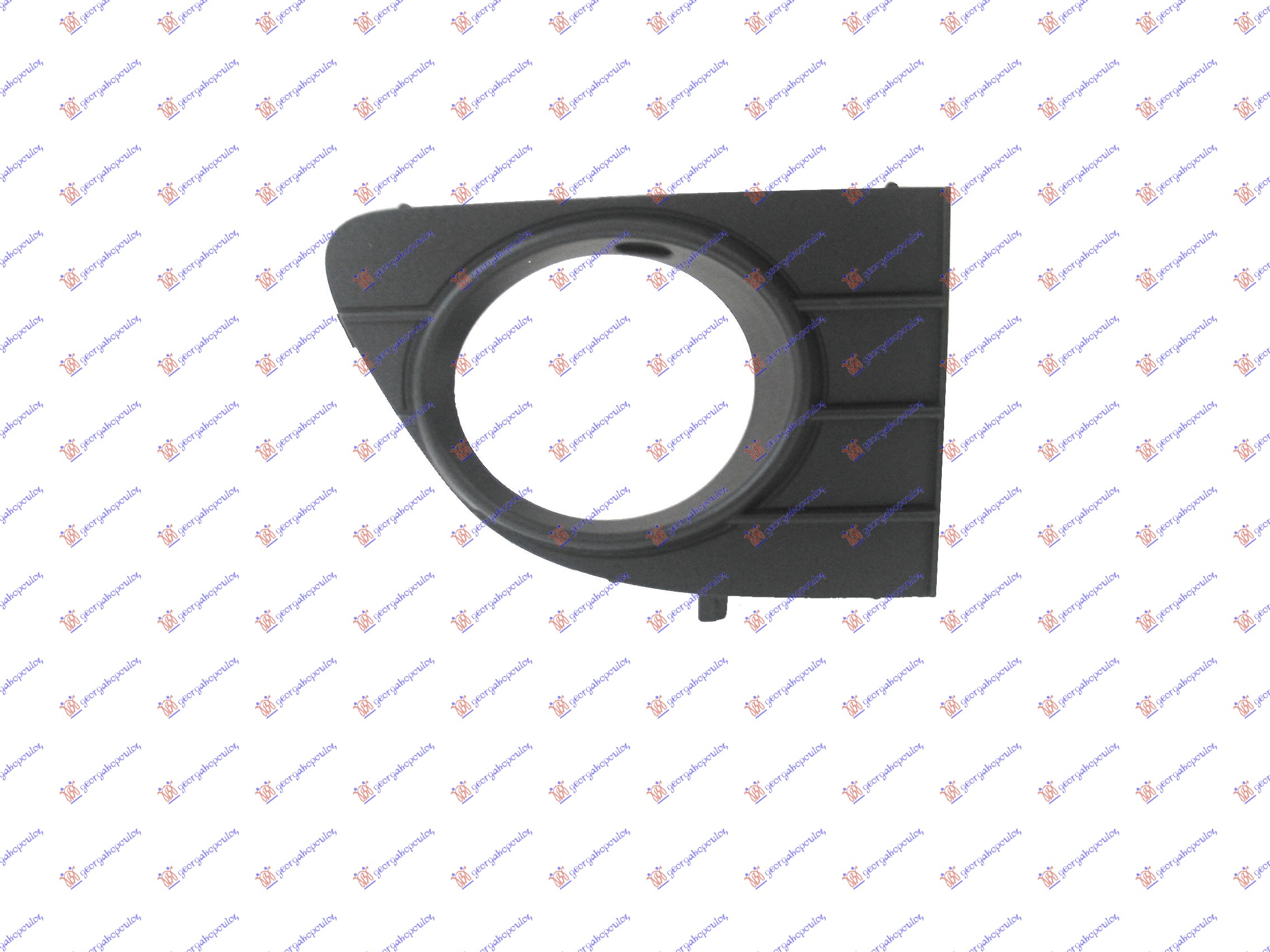 RESETKA PREDNJEG BRANIKA (SA MAGLENKOM) METALIK-TAMNA FIAT PUNTO EVO 2009-2012 (199)
