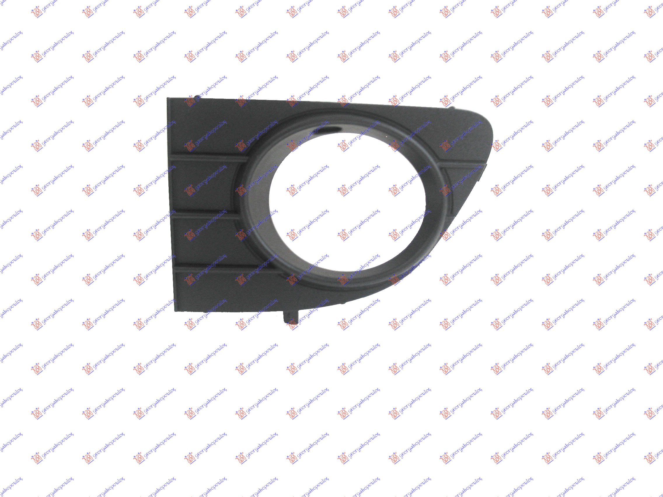 RESETKA PREDNJEG BRANIKA (SA MAGLENKOM) METALIK-TAMNA FIAT PUNTO EVO 2009-2012 (199)