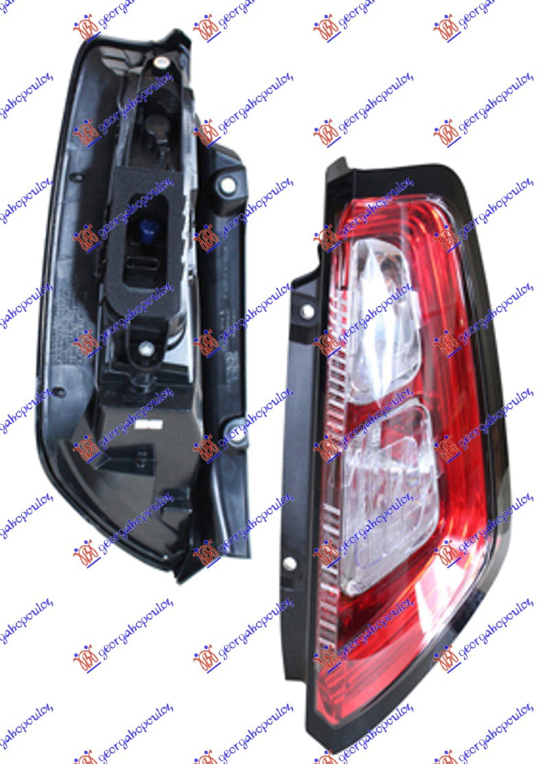 STOP LAMPA LED (SA NOSACEM SIJALICE) (MARELLI) FIAT PUNTO 2012- (199)
