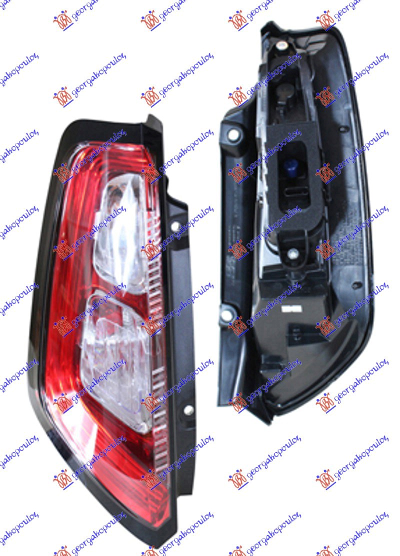 STOP LAMPA LED (SA NOSACEM SIJALICE) (MARELLI) FIAT PUNTO 2012- (199)