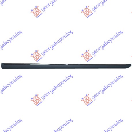 LAJSNA PREDNJIH VRATA 5 VRATA CRNA (SA HROM LAJSNOM) FIAT PUNTO EVO 2009-2012 (199)