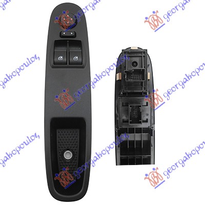 PREKIDAC U PREDNJIM VRATIMA (2 TASTERA) (6 PIN) FIAT PUNTO EVO 2009-2012 (199)