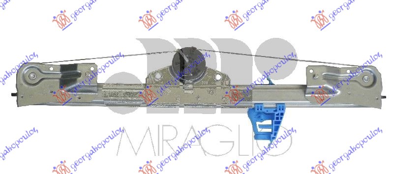 PODIZAC ZADNJEG PROZORA ELEKTRICNI (BEZ MOTORA) (A KVALITET) FIAT DOBLO 2009-2015 (263)