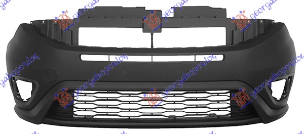 PREDNJI BRANIK CRNI (JEDNODELNI) FIAT DOBLO 2015-2022 (263)