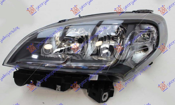 FAR ELEKTRICNI CRNI (H7/H7) (TYC) FIAT DOBLO 2015-2022 (263)