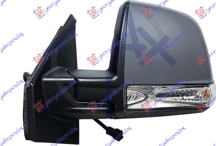 RETROVIZOR MEHANICKI SA SAJLOM PM (KOMBI/PANORAMA) (MIGAVAC) (A KVALITET) (KONVEKSNO STAKLO) FIAT DOBLO 2015-2022 (263)
