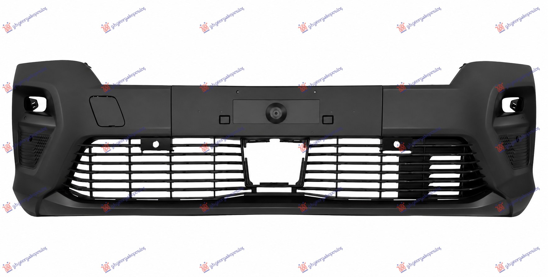 PREDNJI BRANIK CRNI FIAT DOBLO od 2025 (SA MAGLENKAMA) (6 PDC SENZORA) (A KVALITET) (510/511/360/361)
