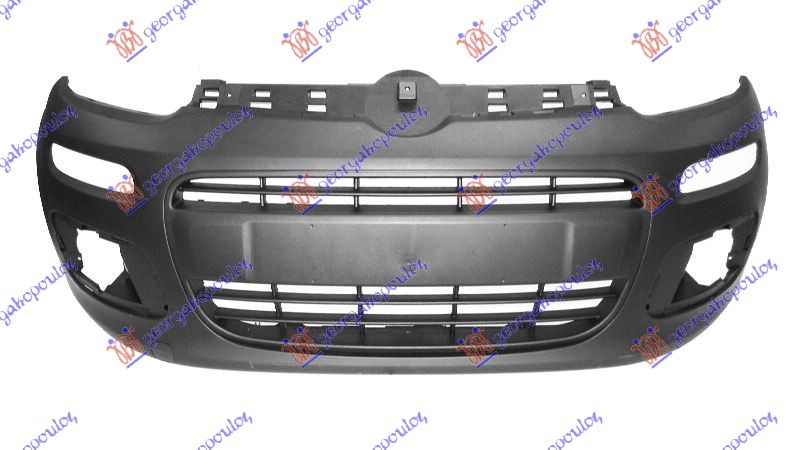 PREDNJI BRANIK CRNI (SA INTEGRISANOM MASKOM) FIAT PANDA NEW 2012- (312/319)