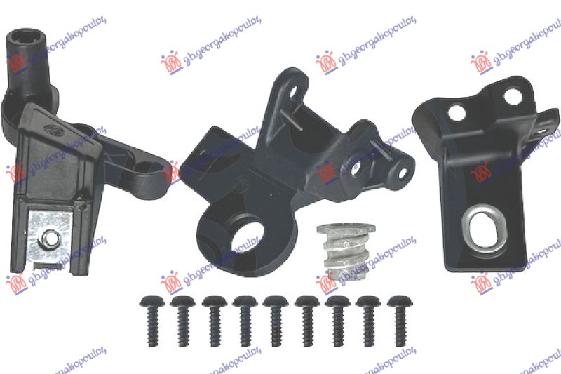 KOMPLET ZA POPRAVKU NOSACA (PRICVRSCIVANJE) FARA FIAT PANDA NEW 2012- (312/319)
