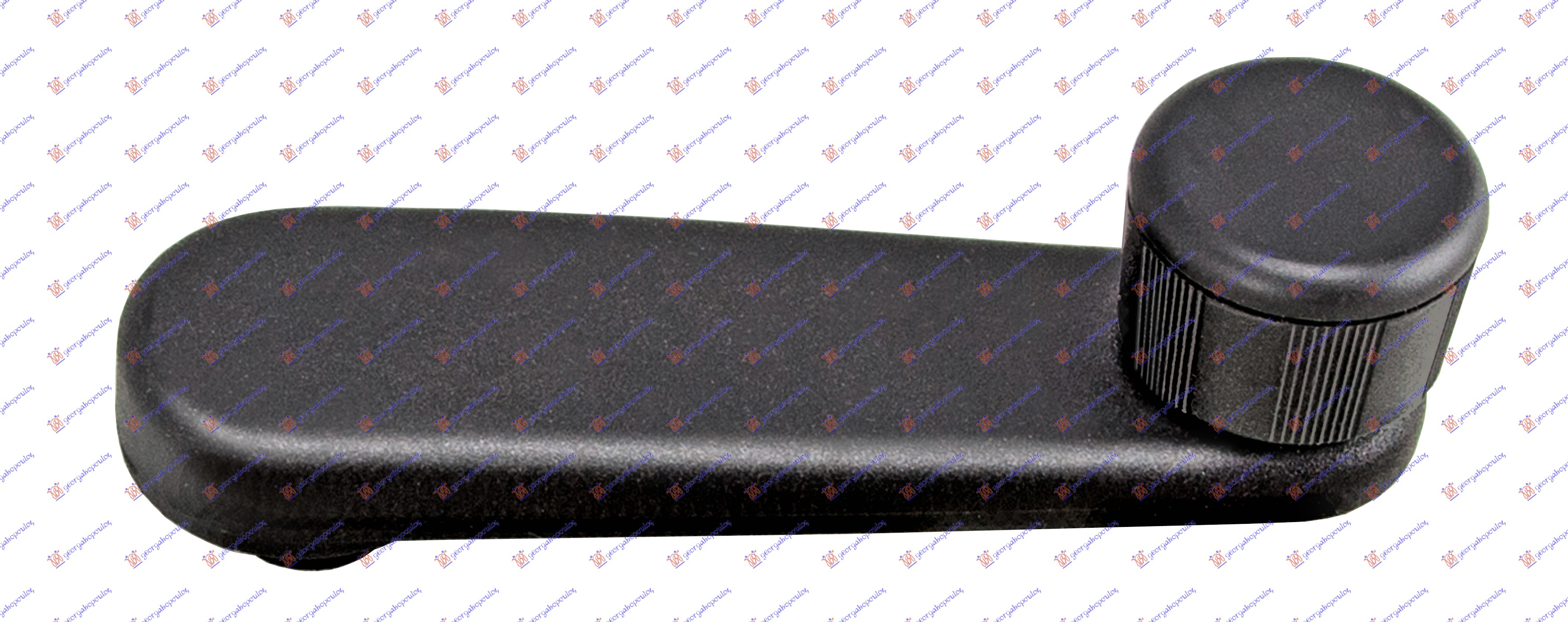 RUCICA ZA PODIZANJE PROZORA CRNA FIAT PANDA NEW 2012- (312/319)