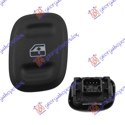 PREKIDAC U PREDNJIM VRATIMA FIAT PANDA NEW 2012- (312/319)