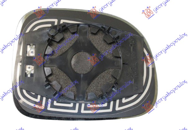 STAKLO RETROVIZORA SA GREJACEM (KONVEKSNO) FIAT PANDA NEW 2012- (312/319)