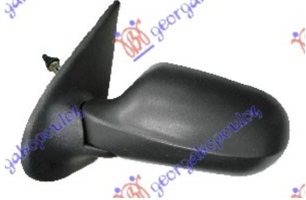 RETROVIZOR MEHANICKI SA SAJLOM CRNI -2007 (ASFERICNO STAKLO) FIAT ALBEA 2005-