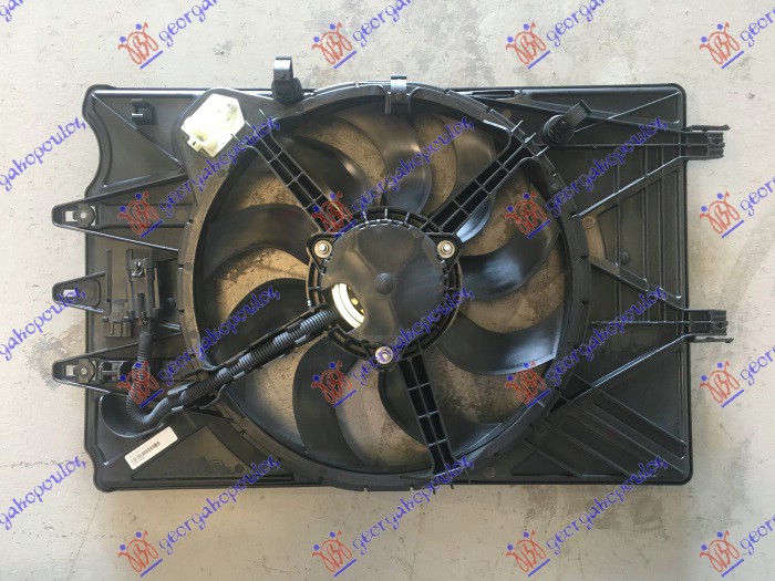 VENTILATOR KOMPLET (0.9/1.4TURBO) (+AC) FIAT 500 L 2017- (351/352)