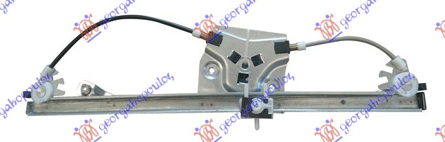 PODIZAC PREDNJEG PROZORA ELEKTRICNI (BEZ MOTORA) FIAT 500 L 2017- (351/352)