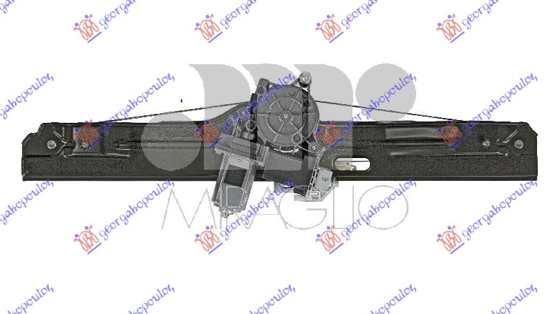 PODIZAC PREDNJEG PROZORA ELEKTRICNI COMFORT (A KVALITET) FIAT 500 L 2017- (351/352)