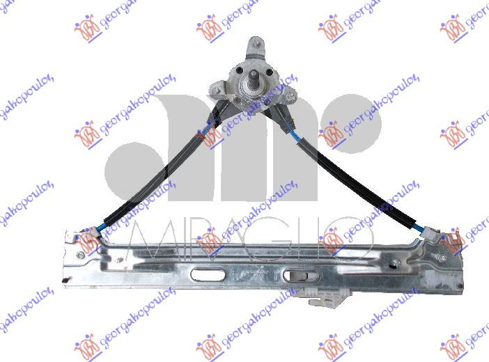 PODIZAC ZADNJEG PROZORA MEHANICKI (A KVALITET) FIAT 500 L 2017- (351/352)