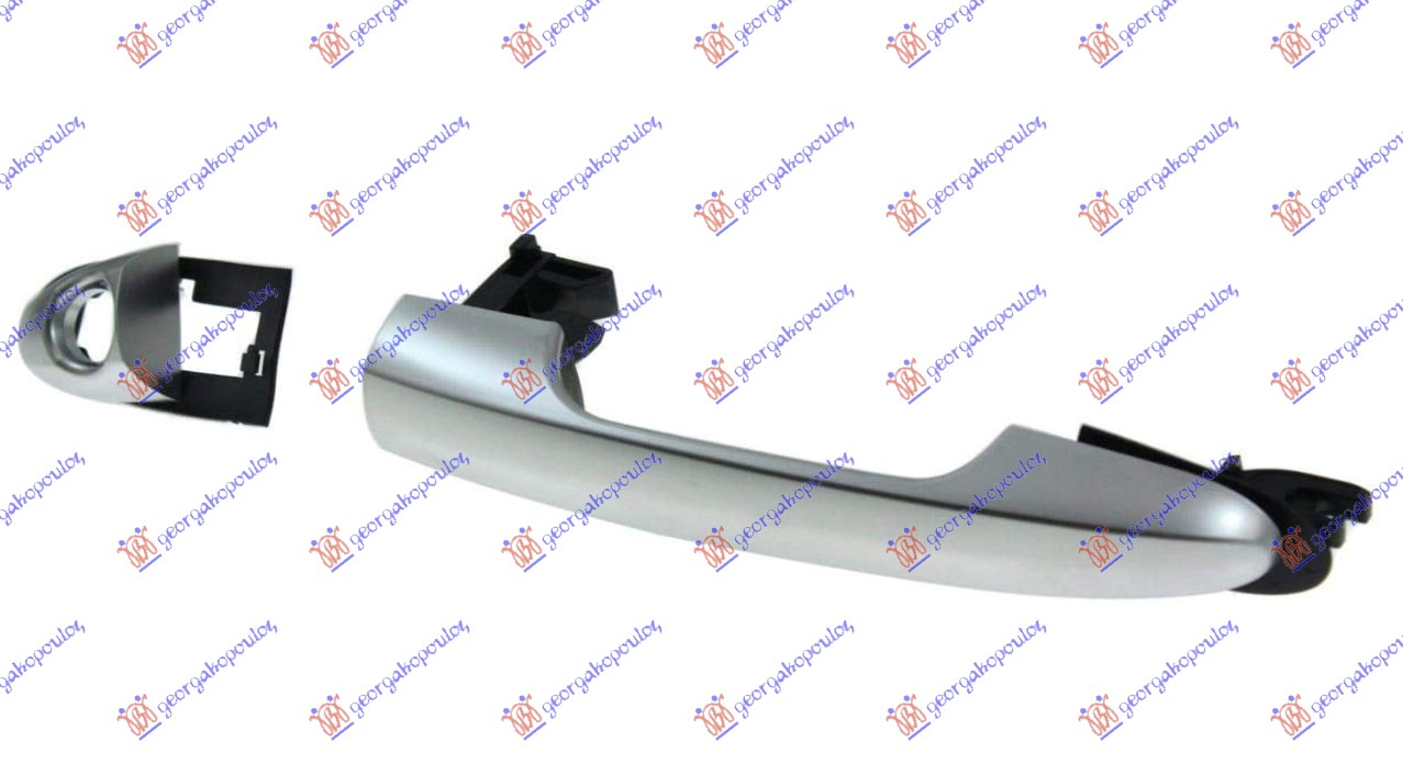 KVAKA PREDNJIH VRATA SPOLJASNJA SREBRNA FIAT 500 L 2012-2017 (351/352)