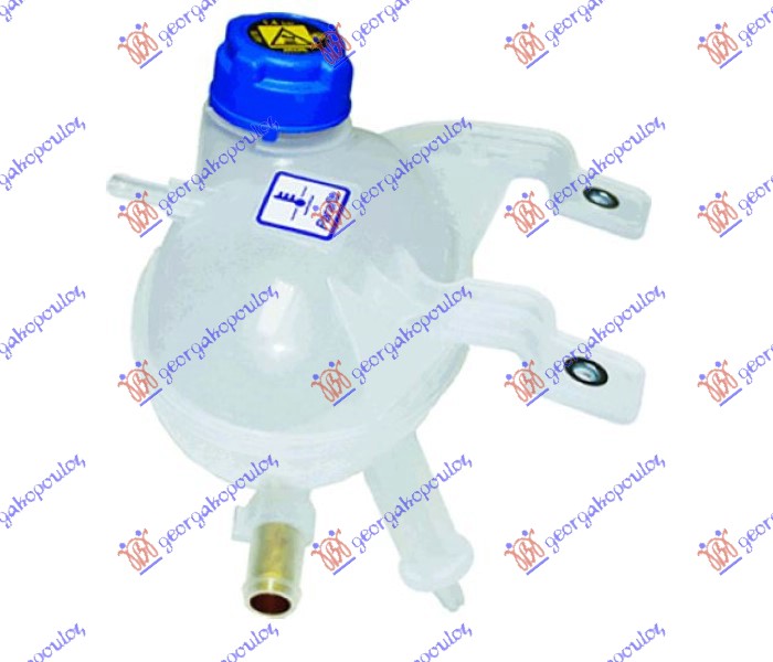 POSUDA ZA ANTIFRIZ (SA POKLOPCEM) (1.3/1.4 BENZIN - 1.6 DIZEL) FIAT 500 L 2017- (351/352)
