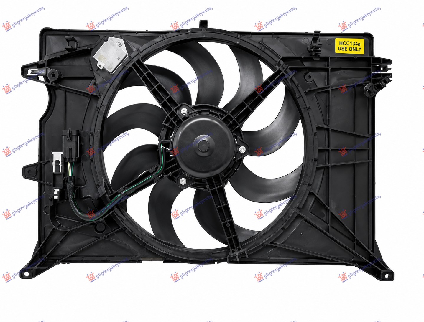 VENTILATOR KOMPLET 1.6 DIZEL FIAT 500 X 2015-2019 (MARELLI) (334)