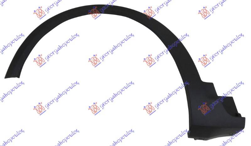 RUB PLASTICNI PREDNJEG BLATOBRANA FIAT 500 X 2019- (334)