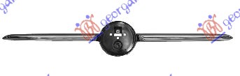 PVC MASKA HROM FIAT 500 2015- (312)