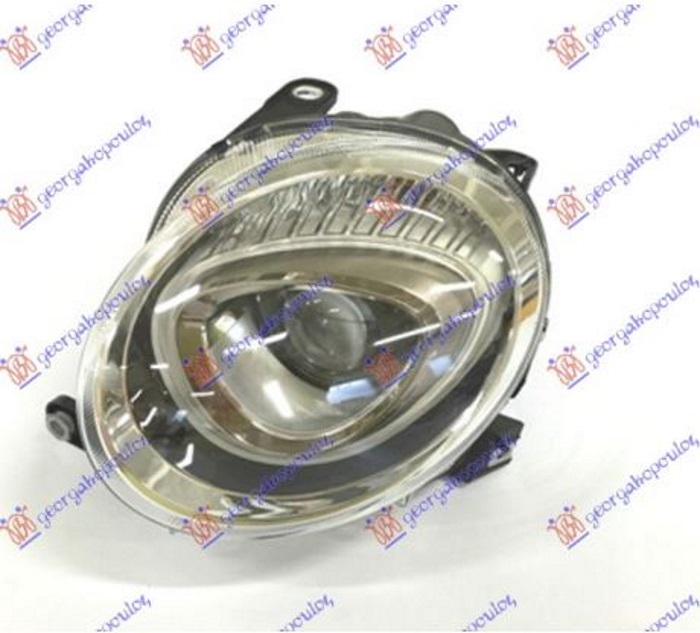 FAR ELEKTRICNI SA PROJEKTOROM (H7/PY24W) (SA MOTOROM) (TYC) FIAT 500 2015- (312)