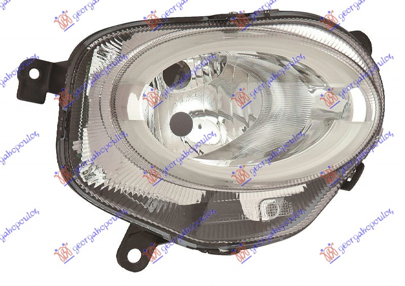 DNEVNO SVETLO (H7/H21/LED) (DEPO) FIAT 500 2015- (312)