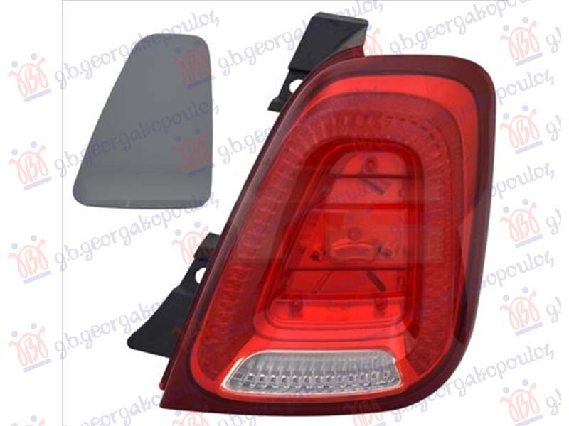 STOP LAMPA (CABRIO) (SA LAJSNOM PM) (TYC) FIAT 500 2015- (312)