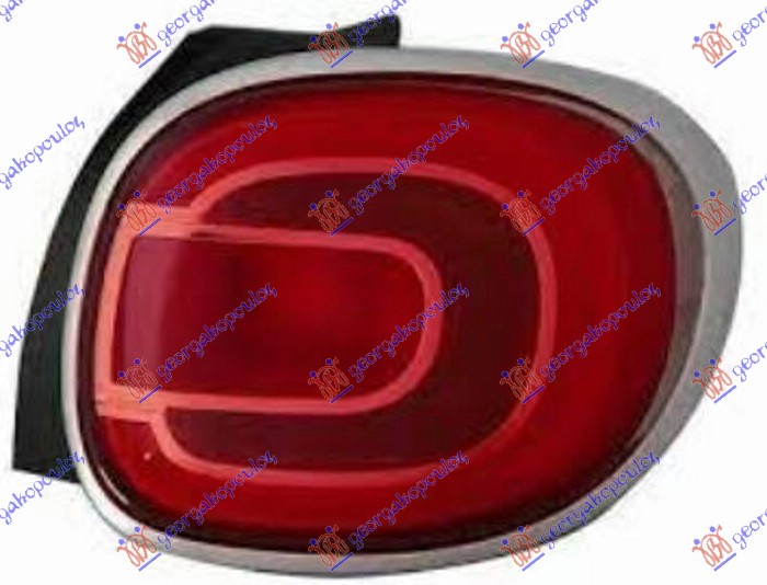 STOP LAMPA (CROSS) (ORIGINALNI) FIAT 500 L 2017- (351/352)