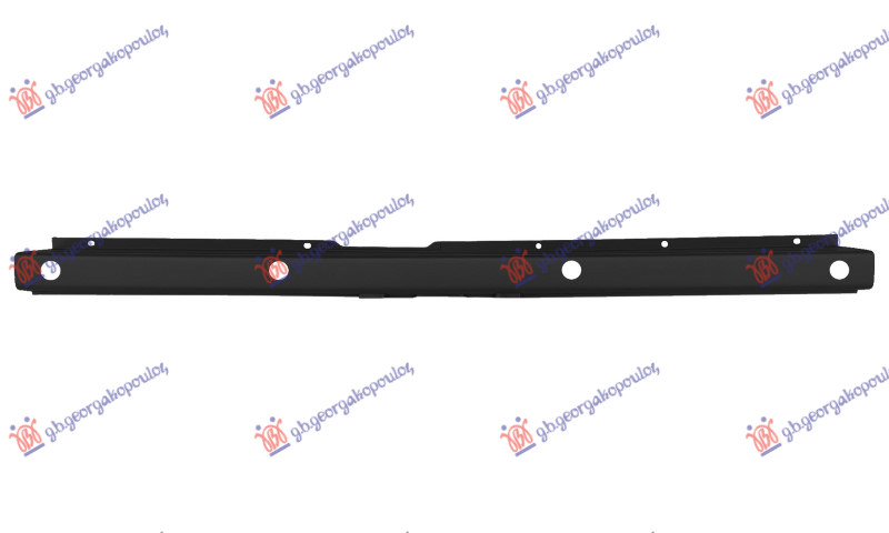 ZADNJI BRANIK CENTRALNI CRNI (4 PDC SENZORI) (A KVALITET) PEUGEOT e BOXER III 2020-