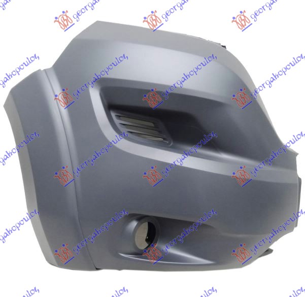 KRAJ PREDNJEG BRANIKA CRNI (SA MAGLENKOM) (MAXI) (MODEL SA PLASTICNIM RUBOM NA KRILU) -2024 PEUGEOT e BOXER III 2020-