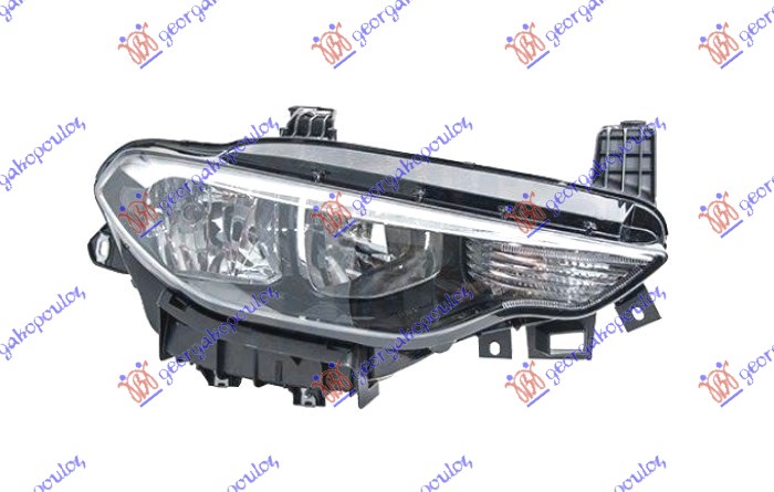 FAR ELEKTRICNI CRNI (H7/H15) (MARELLI) FIAT TIPO 2016-2021 (356/357)