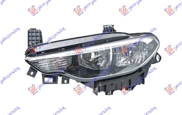 FAR ELEKTRICNI CRNI (H7/H15) (MARELLI) FIAT TIPO 2016-2021 (356/357)