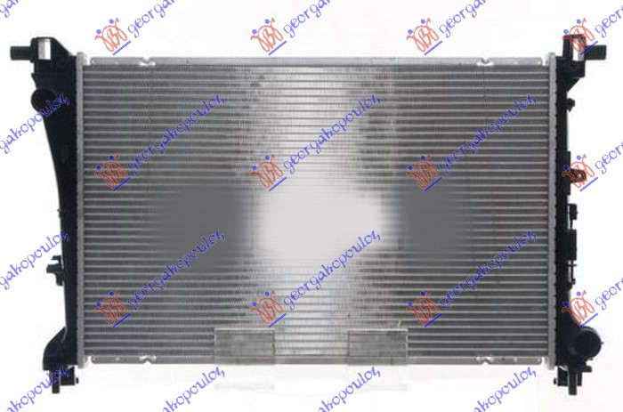 HLADNJAK MOTORA 1.4 TNG (88KW) (MAN) BENZIN / 1.3/1.6 MJTD (MAN) DIZEL (620x390x26) (MARELLI) FIAT TIPO 2021- (356/357)