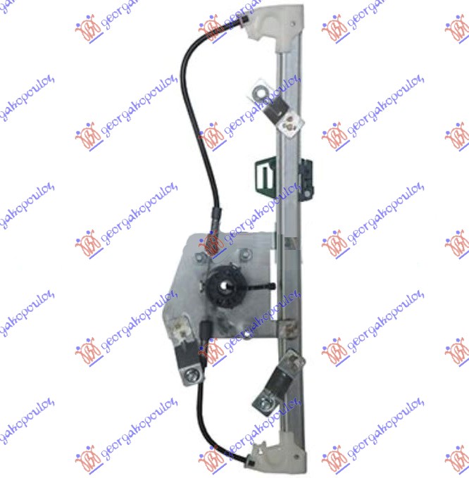 PODIZAC PREDNJEG PROZORA ELEKTRICNI (BEZ MOTORA) FIAT TIPO 2016-2021 (356/357)