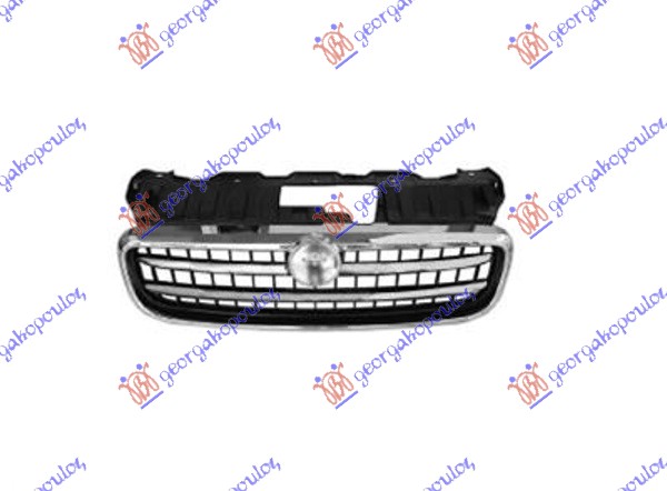 PVC MASKA HROM/CRNA (HROM LAJSNE) FIAT LINEA 2013-2015 (323)