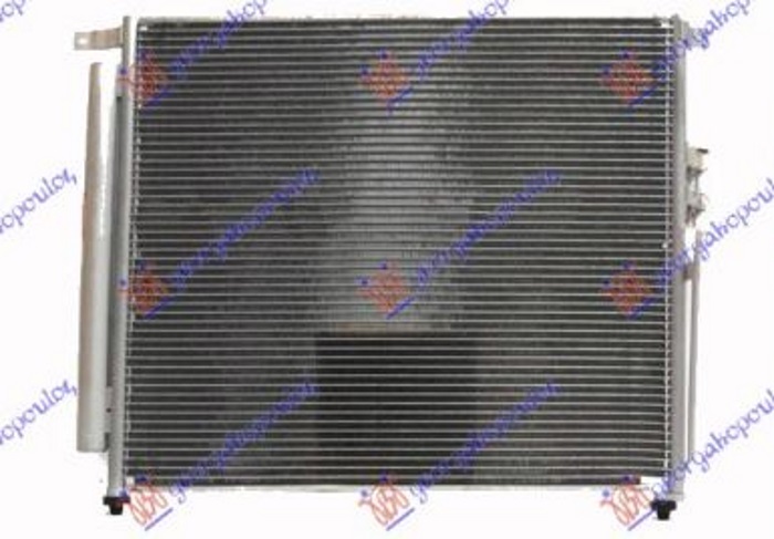 HLADNJAK KLIME BENZIN/DIZEL (638x535x12) (KOYO) FORD RANGER 2015-2019