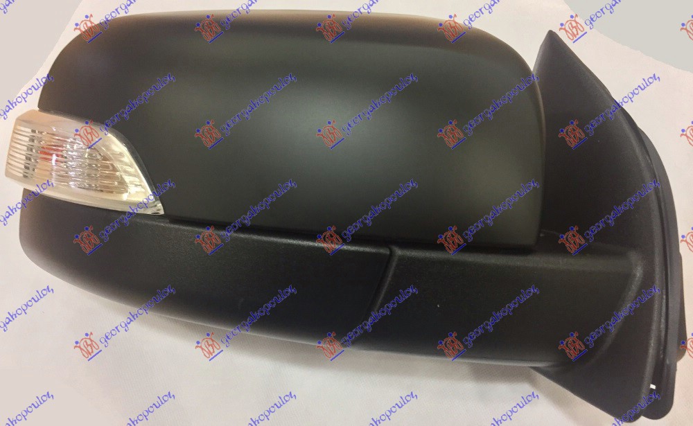RETROVIZOR ELEKTRICNI CRNI (MIGAVAC) (KONVEKSNO STAKLO) FORD RANGER 2012-2015 (TKE)