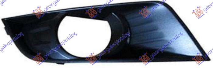 OKVIR MAGLENKE OKRUGLI CRNI FORD RANGER 2015-2019