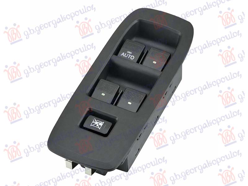 PREKIDAC U PREDNJIM VRATIMA (4 TASTERA) (AUTO) (ZAKLJUCAVANJE PROZORA) (16 PIN) FORD RANGER 2019-2022