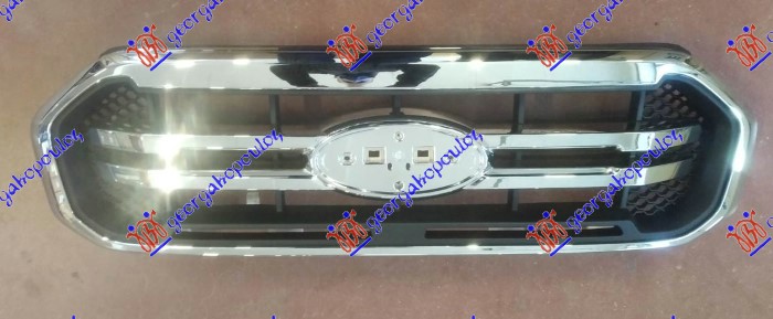 PVC MASKA HROM/CRNA FORD RANGER 2019-2022