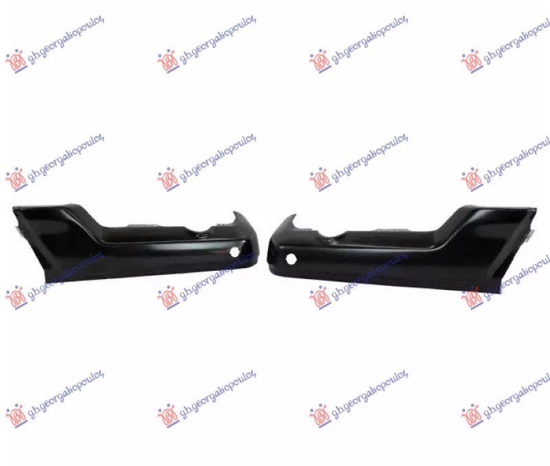 LAJSNA ZADNJEG BRANIKA METAL (PDC SENZORI) (SET 2 KOM) FORD F-150 RAPTOR 2017-2020 (P552)