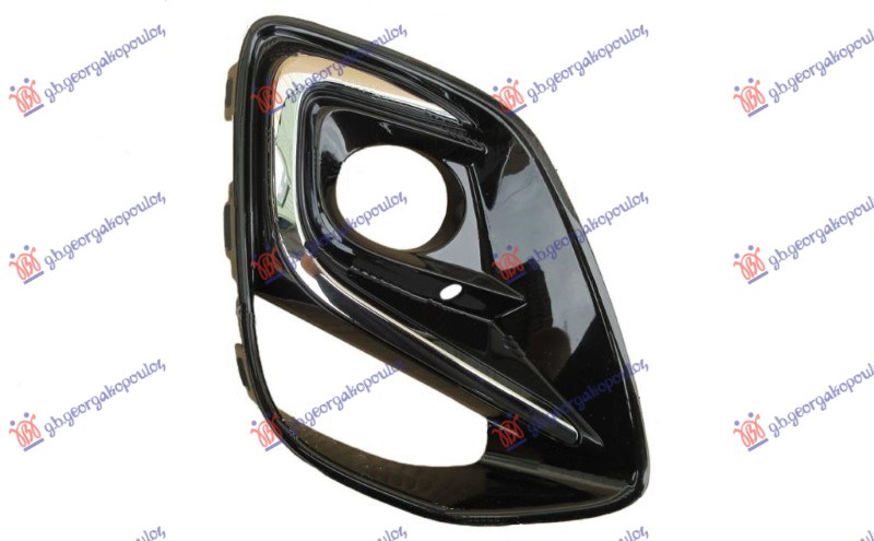 RESETKA PREDNJEG BRANIKA (SA MAGLENKOM) (HROM LAJSNA) (BASIC) FORD PUMA 2020- (J2K/CF7)